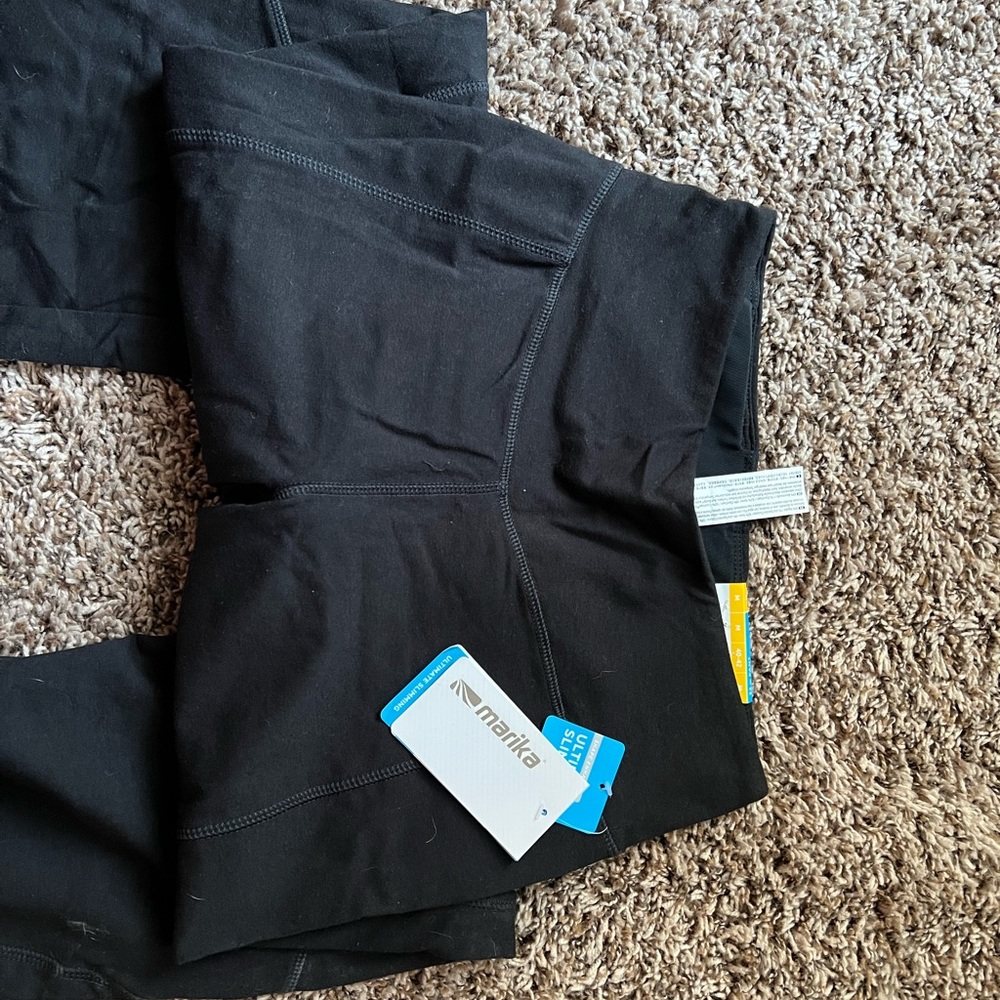 Marika Yoga Pants. Never worn.  Size M (40-42). 32 in Pant
